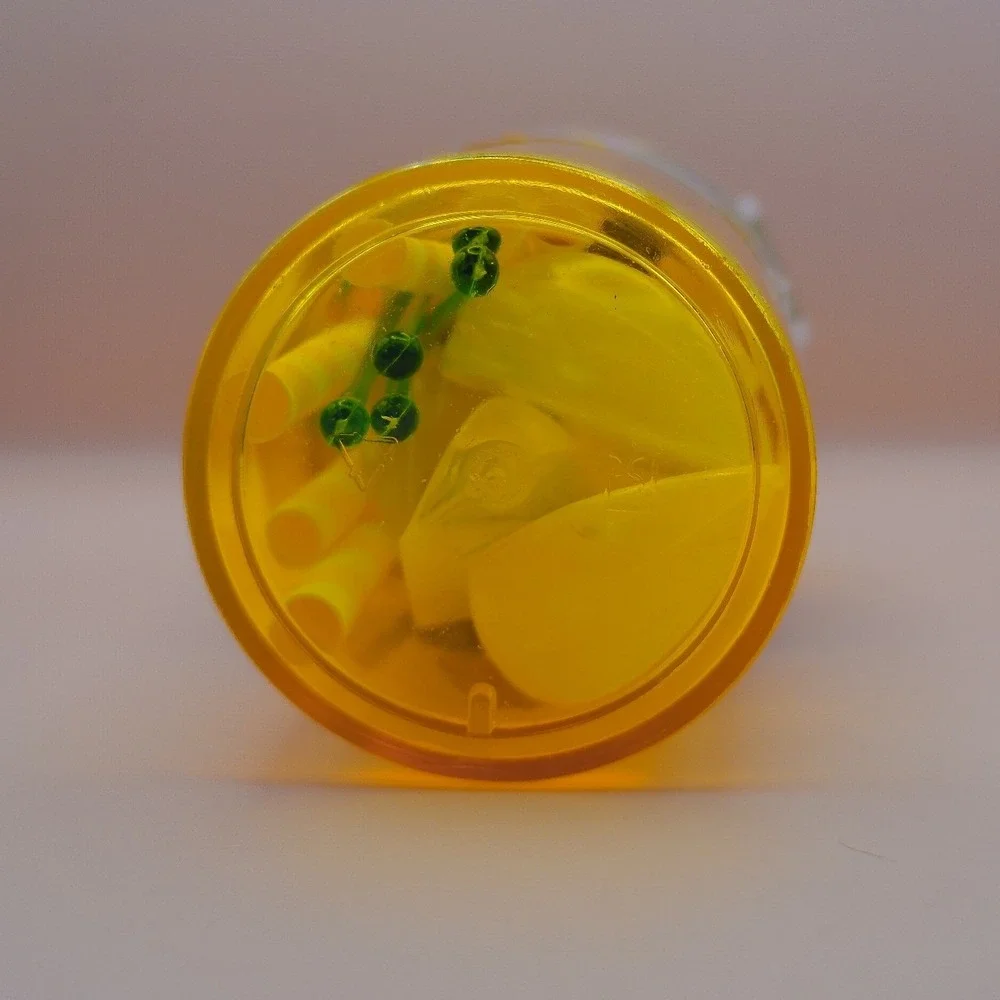 Last Sip Collective Yellow Lemon Cocktail Shaker Set 33 Pc Reusable Ice Cubes